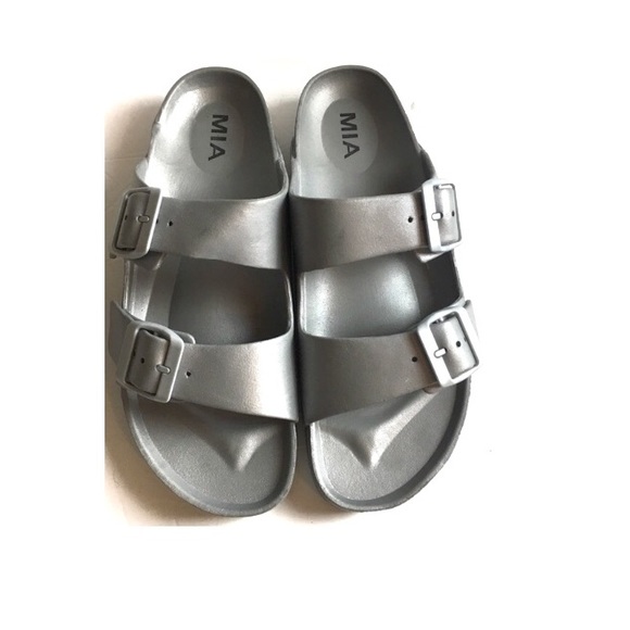mia silver sandals